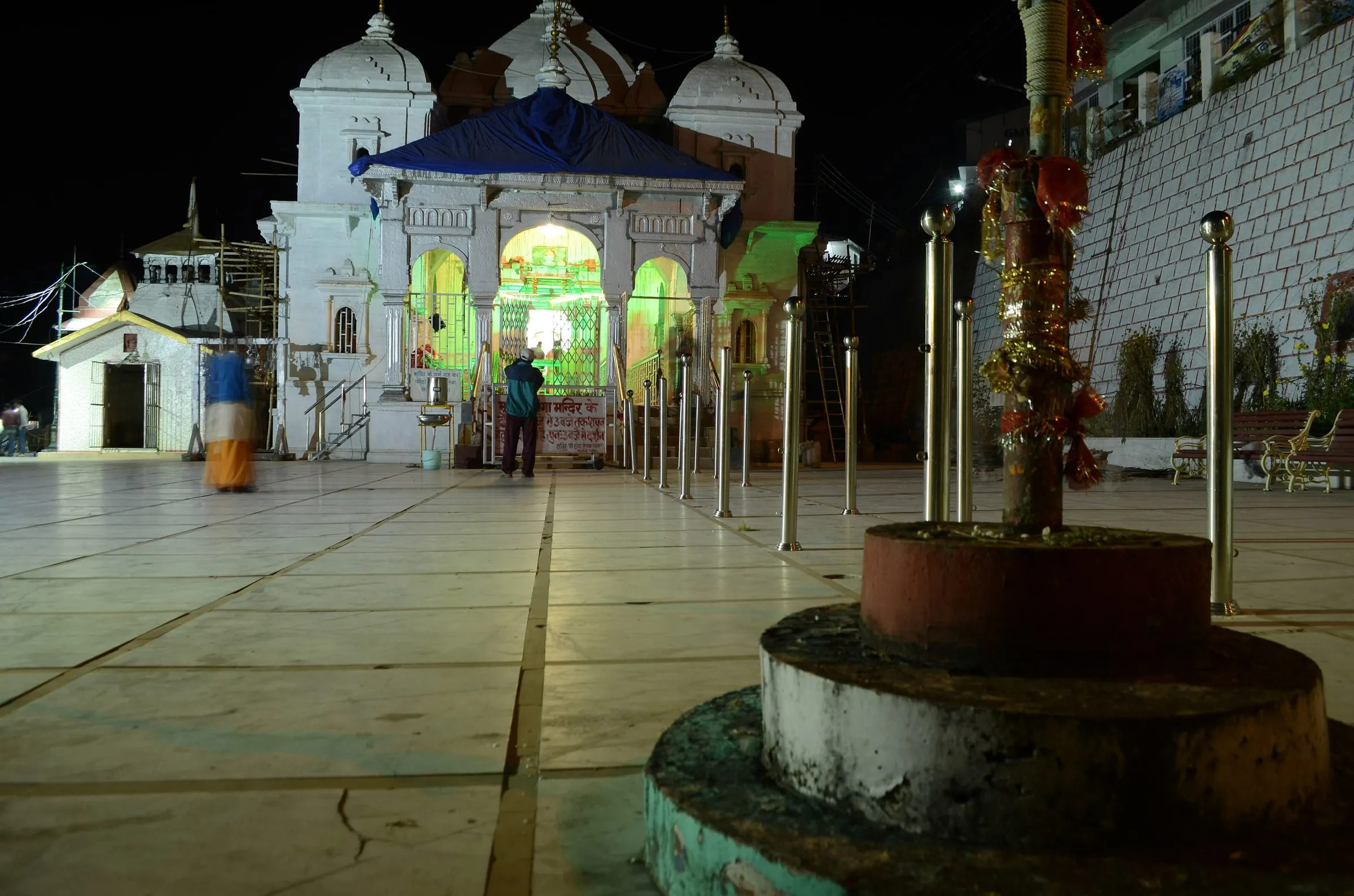Gangotri Temple in the evening